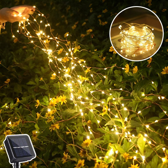 GUIRLANDES LUMINEUSES SOLAIRE Ă 8 fonctions