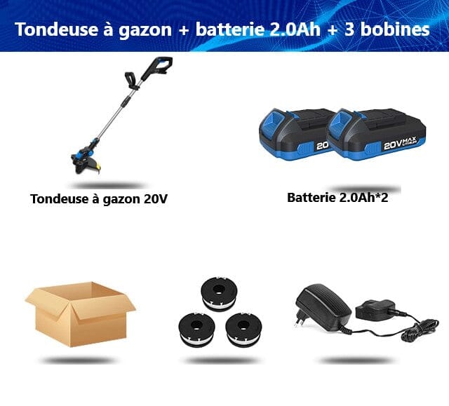 PelouseCut™- Tondeuse électrique portative - Jejardine-Jebricole