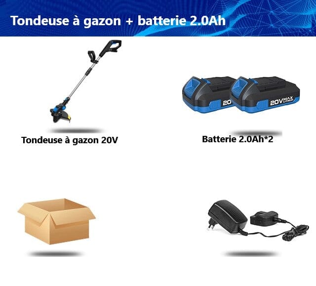 PelouseCut™- Tondeuse électrique portative - Jejardine-Jebricole